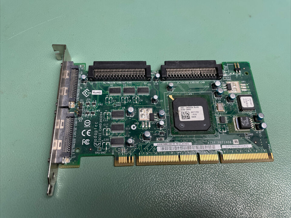 Adaptec SCSI CARD 39320A ASC-39320A/DELL ULTRA320 0FP874