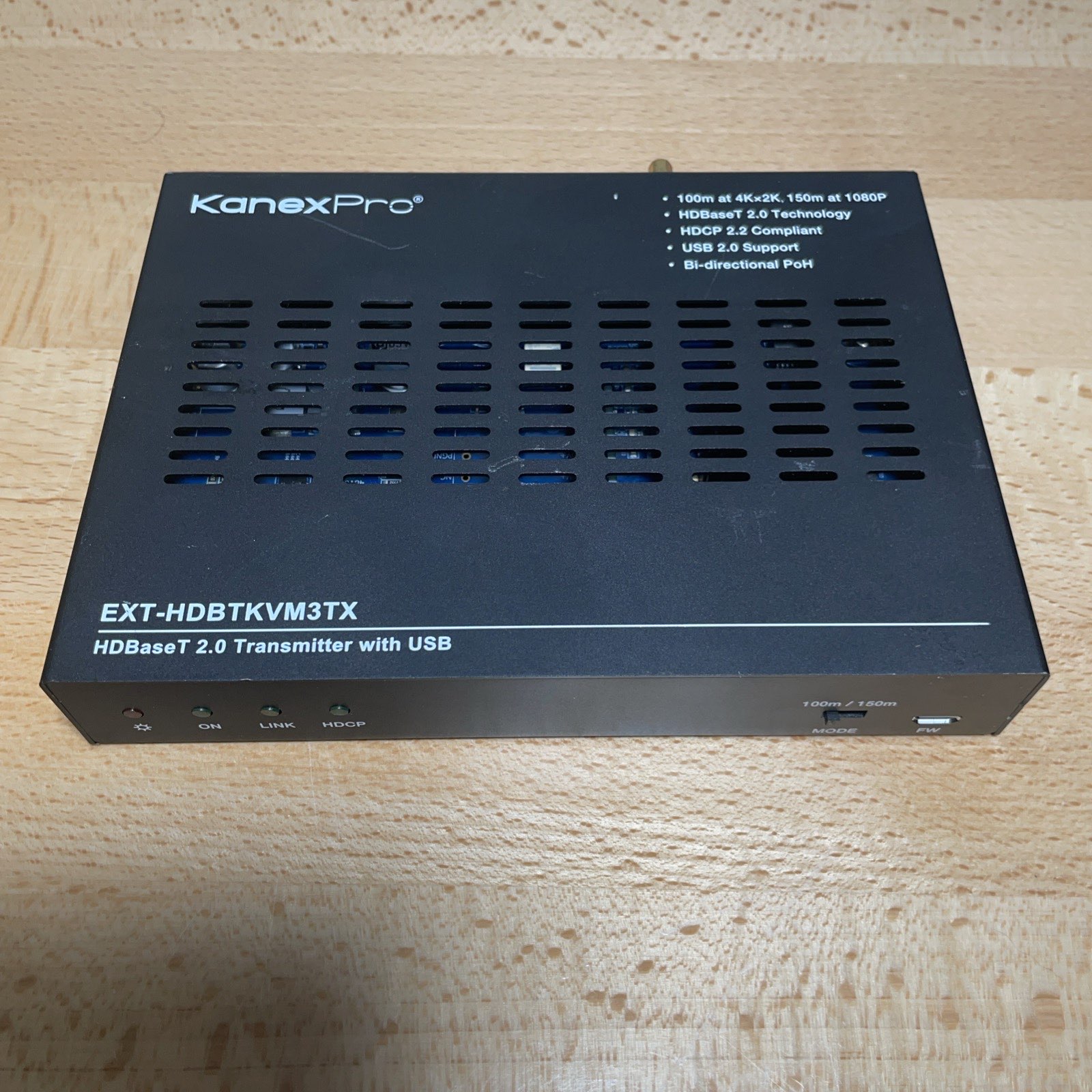 KanexPro EXT-HDBTKVM3TX 4K 60 HDBaseT 2.0 Extender Transmitter with USB PoH